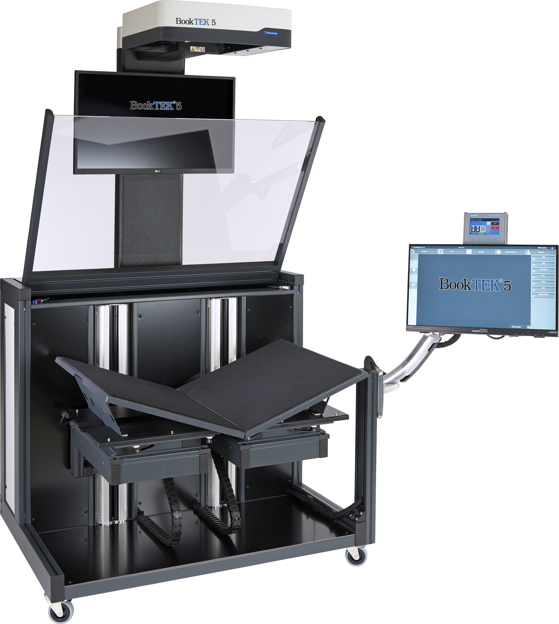 BookTEK 5 V1A C50 – XXL Large Format Book Scanner | Image Access