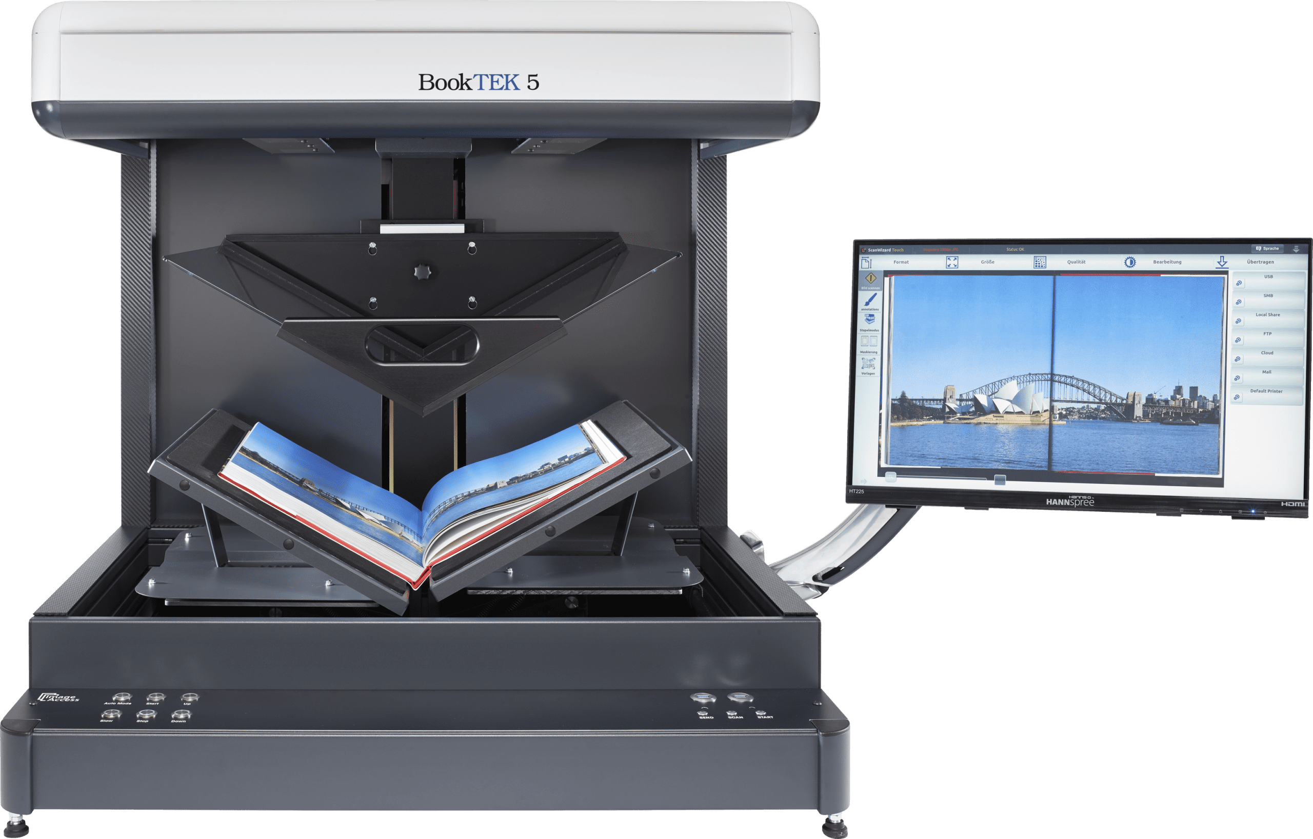 BookTEK 5 V2S – Semi-Automatic Book Scanner | Image Access