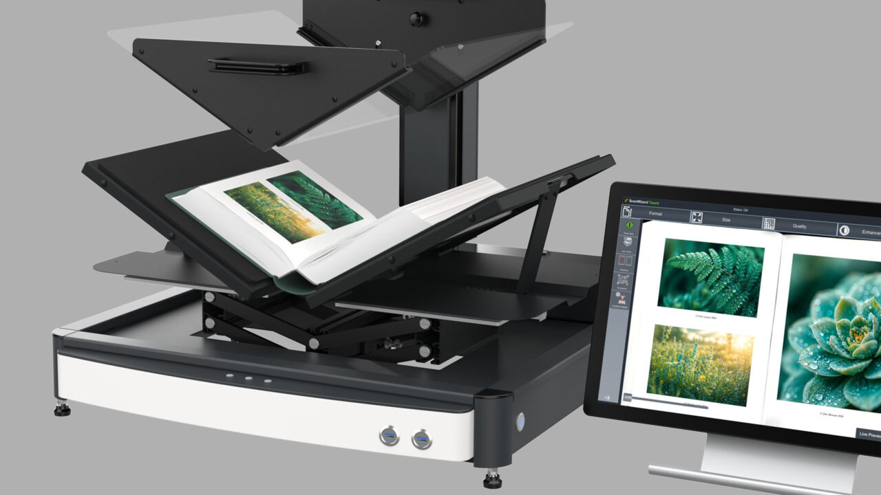 BookTEK 5 V2 Archive – A2+ Book Scanner for Archives | Image Access