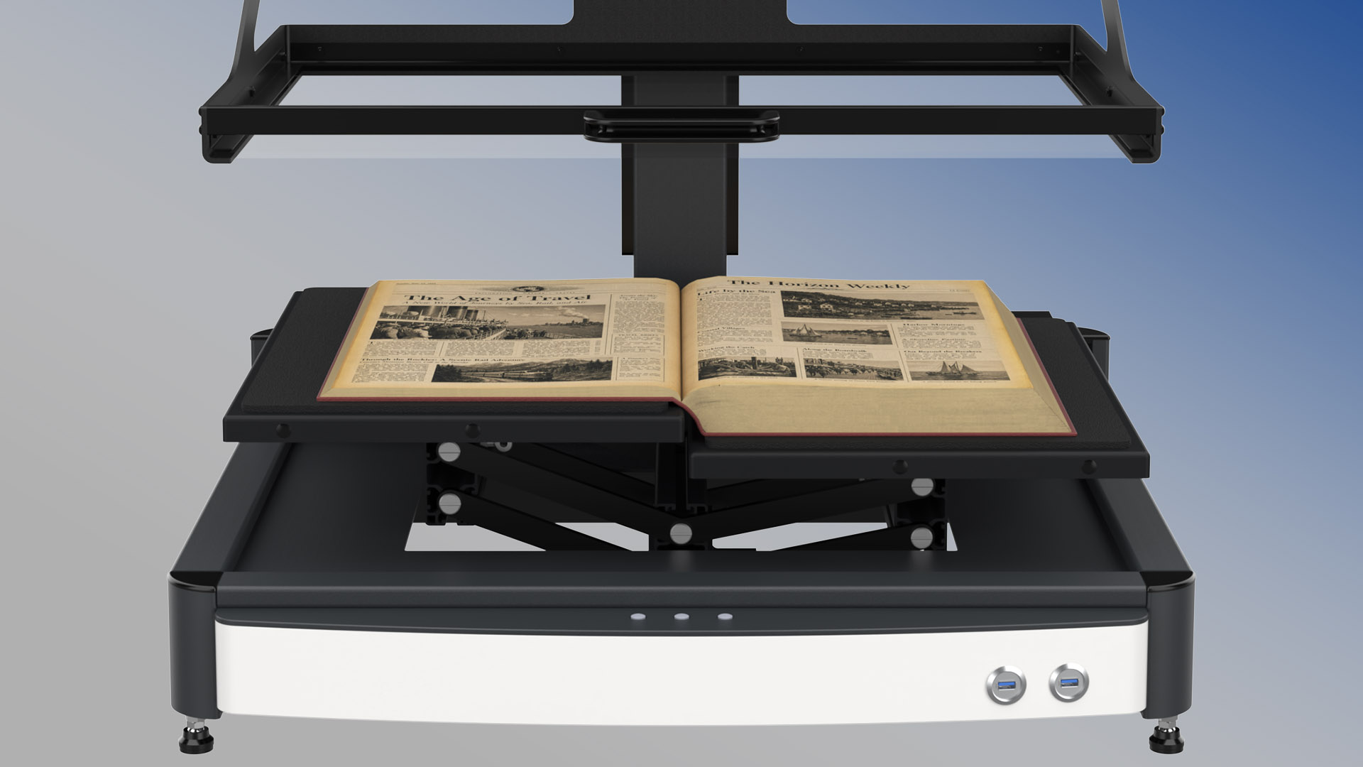 BookTEK 5 V2 Archive – A2+ Book Scanner for Archives | Image Access